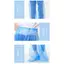 TRTR Quần Mưa Dùng Một Lần Thiên Pa Chân Trôi Chống Thấm Nước Chia Bộ Du Lịch Áo Mưa Trong Suốt Áo Mưa Du Lịch Ngoài Trời Đi Xe Đạp VN