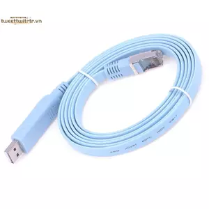 TRTR 1.8M USB Sang RJ45 USB Sang RS232 Serial Sang RJ45 CAT5 Console Adapter Dây Cáp VN