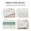 Đồ lót bé trai 5 mảnh, sử dụng vải Cotton Modal loại A, in họa tiết khủng long, sử dụng bốn kim sáu sợi may, thoáng khí thoải mái.