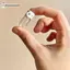 Cheenm 2 / 5 Chai du lịch trong suốt Tinh chất chống rò rỉ rỗng đóng chai bằng kính lật Hộp đựng mỹ phẩm tẩy trang & dưỡng da VN