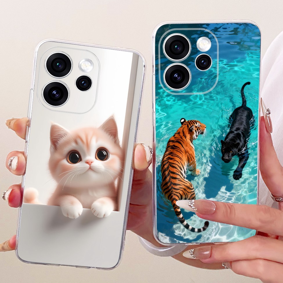 Vỏ Trong Suốt Cho Oppo Reno 15F Ốp điện thoại Thẩm Mỹ Hoạt Hình Dễ Thương Thời Trang Bướm Ngộ nghĩnh Sơn Mặt Sau Cho Oppo Reno 15F