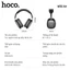 Tai nghe không dây bluetooth 5.3 hoco W35 chính hãng pin trâu 40H có mic cổng AUX 3.5, thẻ nhớ TF bass mạnh