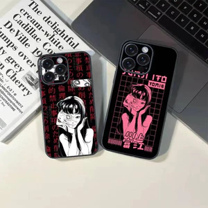 Ốp Điện Thoại TP-1 J-Junji Ito T-Tomie Cho IPhone 16 15 14 13 12 17 PRO MAX PLUS Mini TPU Mềm Đến Da Thân Thiện