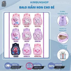 Balo Mầm Non Siêu Nhân, Kuromi, Kitty, Elsa Dễ Thương Cho Bé Đi Học -Kimbunshop104