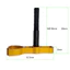 Tay Cầm Xe Đạp Gấp Nhôm CNC Đen Đỏ Bạc Vàng Tương Thích 22.2mm