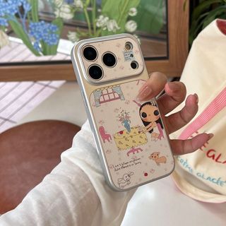 Ốp lưng hoa vải trang nhà cho iPhone 17/16/15/14/13/11/7/17Pro/17ProMax