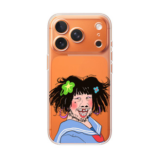 Ốp điện thoại TPU mềm trong suốt dễ thương xấu xí ngộ nghĩnh cho IPhone 17 15 14 13 12 11 Promax, XR XS MAX 16PRO 16 Plus