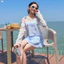 Đồ Bơi In Hình Bé Gái Mùa Hè 2026 Phong Cách Mới Trẻ Em Mỏng Dài Tay Top + Sling Đồ Bơi Ngọt Ngào