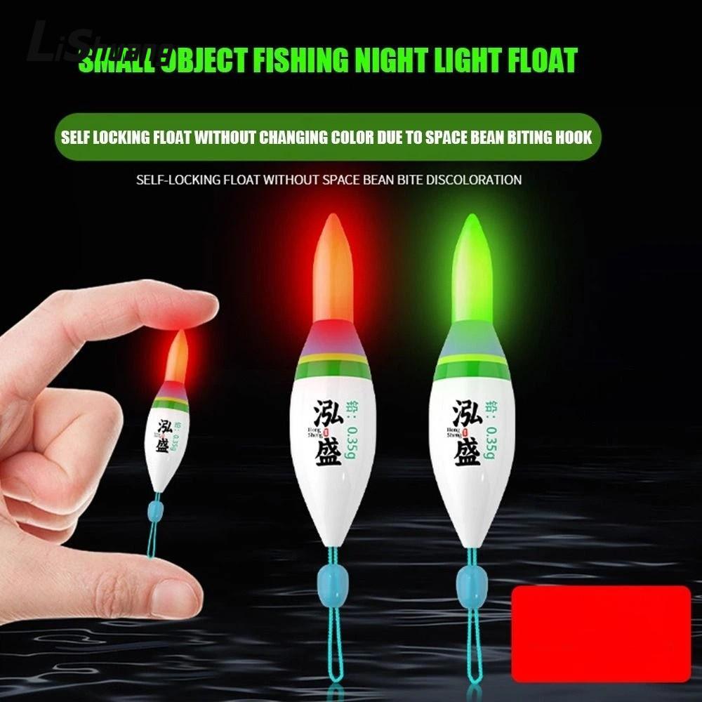 Phao câu cá điện tử LISHUANG, Phao đèn Led chỉ báo, Hot. 311 pin Phao tấn công ánh sáng xanh câu cá đá Câu cá ban đêm