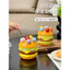 Burger Fruit Fork Set Inox Nĩa Nhỏ Trái Cây Chọn Món Tráng Miệng Trẻ Em Cấp Thực Phẩm Có Giá Trị Cao Cấp Bảo Quản