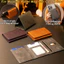 Hộp đựng thẻ da đa năng Hộp đựng thẻ từ tính mạnh, hỗ trợ magnetic cho iPhone 17 / 16 / 15 / 14 / 13 / 12 Pro Max và cho Samsung S25 / S24 / S23, vỏ điện thoại từ tính, phụ kiện.