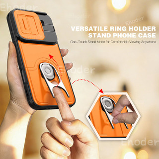 Ốp điện thoại Cho Xiaomi 17T Pro 17TPro 4G 5G 2026 Chống Sốc Đẩy Cửa Sổ Từ Tính Dành Cho Xiaomi17TPro Xiaomi17T 360° Ốp điện thoại bảo vệ giá đỡ có thể xoay được