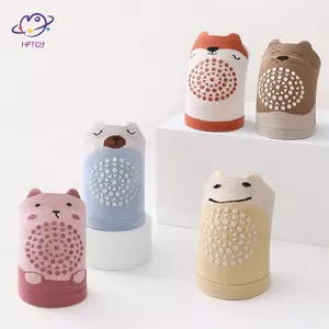 Bộ đệm đầu gối cho bé HFTOY Đệm bò chống trượt cho trẻ sơ sinh Trẻ mới biết đi Sos Protector Miếng đệm đầu gối an toàn Bộ 2 món bé gái bé trai ~