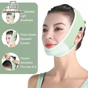 Tweeduj Mặt Giảm Béo Dây Đeo Giảm Đôi cằm Nâng V Mặt Chống Băng Cho Dây Đeo Mặt Dây Đai Nâng Mặt nạ Hình Bầu Dục Mặt nạ VN