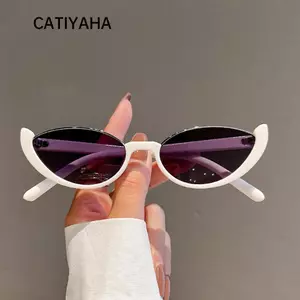 CATIYAHA Kính Mát Mắt Mèo Vintage Kính Mắt Nam Nữ Sắc Thái