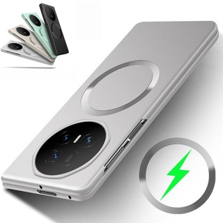 Vỏ sơn kim loại siêu mỏng từ tính cho Huawei Honor Magic V6 V5 V3 V2 MATE X6 X5 X3 X2 Vỏ cứng