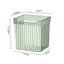 Thùng đựng tủ lạnh YICA, Dụng cụ sắp xếp tủ lạnh trong suốt đa năng, Dụng cụ sắp xếp cửa bên có thể xếp chồng lên nhau bằng nhựa Hộ gia đình