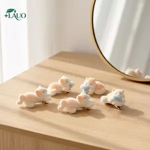 Springevenstar Bé Gái Mèo Hoạt Hình Kẹp Tóc 1 2 Chiếc Trẻ Em Kẹp Tóc Dễ Thương Mũ Đội Đầu Mềm Mại Và An Toàn Cho Tạo Kiểu Hàng Ngày Springevenstar