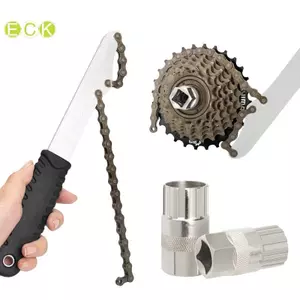 Công cụ sửa chữa loại bỏ xe đạp Freewheel cho 6 / 7 / 8 / 9 / 10 / 11S Xe đạp đường núi phía sau Hub Cog Bánh đà Đại tu Extractor Đẹp