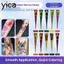 YICA Henna Paste Cone, Kem xăm Henna dễ sử dụng tạm thời, Body Art Black Brown Bán vĩnh viễn Kem Henna Nâu Thiết kế Mehndi
