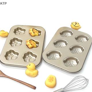 [Ktp] 1 cái khay nướng bánh quy bánh kếp chống dính bằng thép carbon khuôn hình hoạt hình dụng cụ tiệc nhà bếp