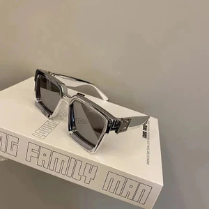 Kính vuông Hip Hop cổ điển VN, Unisex, Kính thời trang phong cách đường phố, phổ biến trên Instagram.