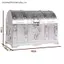 MỚI 1 Hộp Kho Báu Retro Có Lo Đồ Chơi Cho Đảng Ủng Hộ Đạo Cụ Trang Trí Cướp Biển SKY