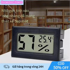 【COD】Máy đo độ ẩm và nhiệt độ không khí, phản hồi nhanh, kết quả rõ ràng trực quan.
