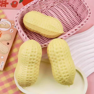 Đậu Phộng Căng Thẳng Bóng Crunchy Bóp Đồ Chơi Bơ Mềm Mại Thân Thiện Với Da Không Biến Dạng Đồ Chơi Squishy Phục Hồi Chậm Cảm Giác Giảm Căng Thẳng Fidget Đồ Chơi Dành Cho Học Sinh Người Lớn