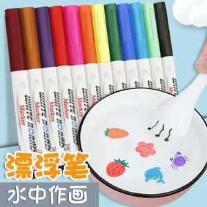 Màu Nổi Bút Tranh Nước Treo Bút Nước Nổi Tranh Nước Bàn Chải Ma Thuật Xóa Được Nổi 0602