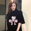 （Giao hàng 24h）Angela Áo thun Hello Kitty phong cách Nhật Bản, Cotton mềm áo thun Form rộng in họa tiết Hot Trend