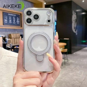 Ốp Điện Thoại Sang Trọng Có Đế Bạc Cho OPPO A6 A6C A6i A6T A6V A6X A5 A5i A5M A5S A5X A3 A3i A3S A3X NFC A2 A2X Pro Plus 5G 4G Mạ Bạc Vỏ Mềm Chống Rơi Trong Suốt
