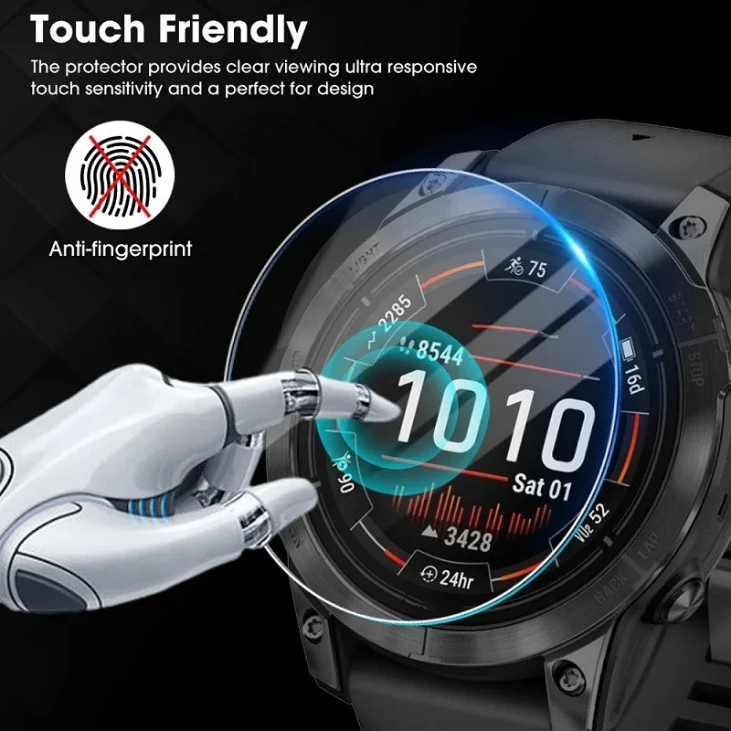 1-3 Chiếc Kính Cường Lực Cao Cấp Cho Garmin Forerunner 965 955 945 45S 265S 265 255 255M 255 245M 245 165 158 170 HD Trong Suốt Đồng Hồ Thông Minh Bảo Vệ Màn Hình Độ Cứng Phim Kính