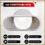 Đầu nối giao diện ống xả cửa sổ điều hòa di động 15CM (Vòi phun phẳng)