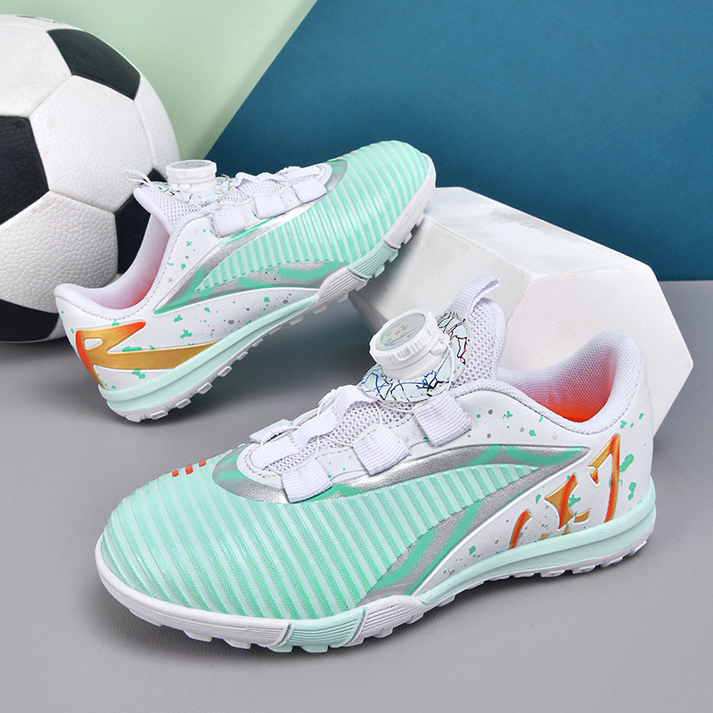 Phong Cách Mới Giày Bóng Đá Trẻ Em Chuyên Nghiệp TF Spikes Thi Đấu Huấn Luyện Giày Thể Thao Trẻ Em Size 28 WXIQ
