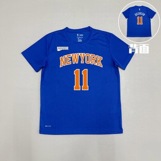 New York Knicks Xuất hiện Mỹ Bộ đồ tập bóng rổ Jeremy Brenson Áo thun khô nhanh thoáng khí Bộ đồ chụp