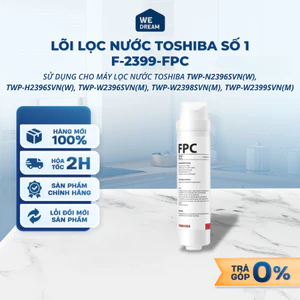 Lõi Lọc Nước Toshiba Số 1 F-2399-FPC - Hàng Chính Hãng