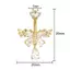 ECK Thời Trang Bướm Rốn Nhẫn Dành Cho Nữ Cô Gái Tinh Tế Zircon Pha Lê Bụng Nút Nhẫn Gợi Cảm Bụng Xuyên Cơ Thể Trang Sức Quà Tặng HOT