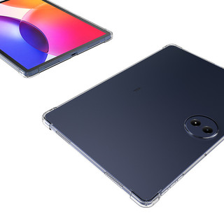 Ốp điện thoại Máy Tính Bảng Trong Suốt Cho TCL Tab A1 Plus 12.2 inch 2026 Máy Tính Bảng PC Mềm TPU Ốp điện thoại Với 4 Túi Khí Chống Sốc