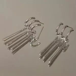 ECK 1 Cặp Một Mảnh Zoro Anime Bông Tai Nam Nữ Cosplay Bông Tai Xuyên Trang Sức Thời Trang Giả Ba Bông Tai Tòn Ten Bông Tai Dài HOT