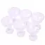 ECK 6 Chiếc Acrylic Champagne Ly Tiệc Cô Dâu Tặng Tiệc Cưới Acrylic Cốc Rượu Cốc Trang Trí Đám Cưới HOT