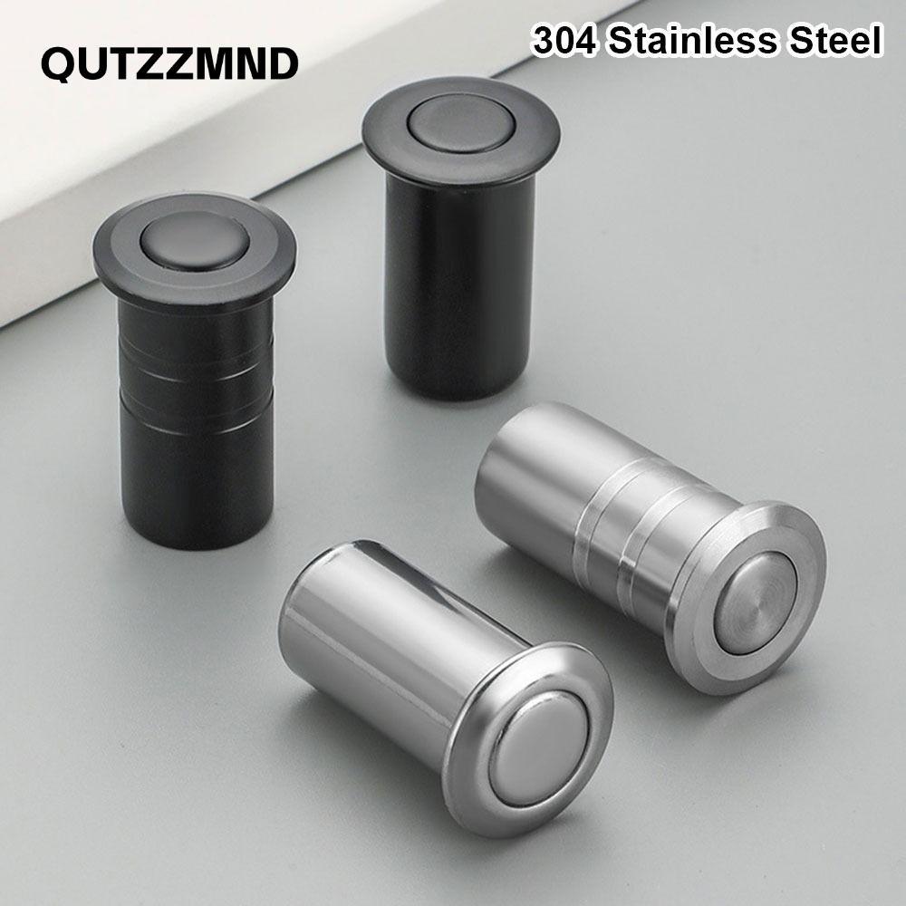 QUTZZMND 1 Chiếc Nắp Bu Lông Cửa, Nắp Chốt Chống Cát Bằng Thép Không Gỉ, Bền Với Phụ Kiện Vô Hình Chống Bụi Cửa Chốt Bảo Vệ Cửa