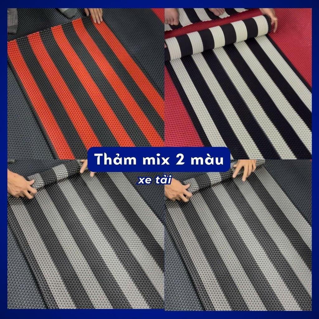 [1.5m x 60cm] Thảm lót sàn cao su màu mix kích thước 1.5m x 60cm và 2m x 60cm cho các dòng xe tải Phụ Tùng