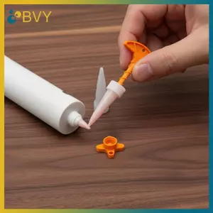 BVY Sealant Nozzle Cleaner Cap 3mm 5mm Kích thước để làm sạch vòi phun keo đa năng DIY Công cụ đa năng để sửa chữa nhà Qui.