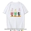 SY3 USAVICH hoạt hình thỏ cotton dày 120cm-6XL áo thun ngắn tay YS3