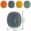 WANYEDI Drain Hair Catcher, Nút chặn thoát nước bồn rửa hình bầu dục bằng silicon, Chậu rửa chống trượt chống tắc nghẽn