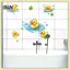B & N Yellow Du PVC Phòng Tắm Treo Tường Chống Thấm Nước Có Thể Tháo Rời Decal Dễ Thương Cho Nhà Vệ Sinh Và Bồn Rửa Trang Trí Phòng Trẻ Em.