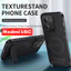 Dành Cho Redmi 15C 5G 4G 2026 Ốp lưng Giá Đỡ Sợi Carbon Vỏ Redmi15C 14C 13C Da Từ Tính Chống Sốc Ốp Lưng Bảo Vệ