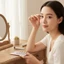 5 Đôi Lông Mi Giả Tự Nhiên M10 C Curl Đen Sợi Tổng Hợp 9-11mm Mềm Nhẹ Mặc Hàng Ngày