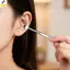 < YEI > Dụng cụ làm móng tay Bộ 5 10 chiếc có túi da xoay Lý tưởng cho du lịch và chải lông tại nhà Mới